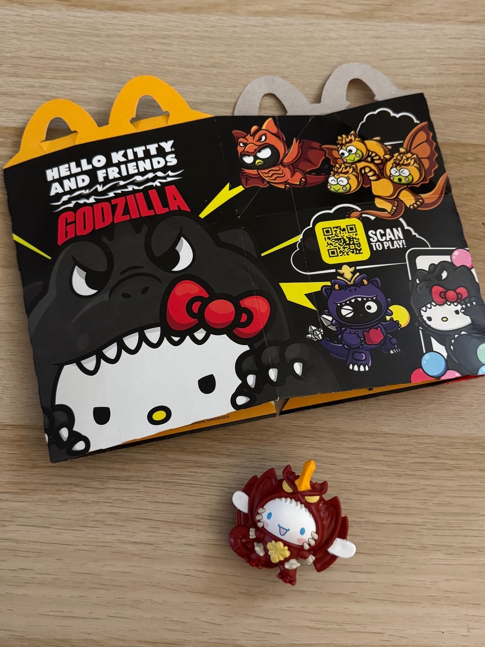 Hello Kitty and Friends x Godzilla Mcdonaldโs Toy - Cinnamoroll #6